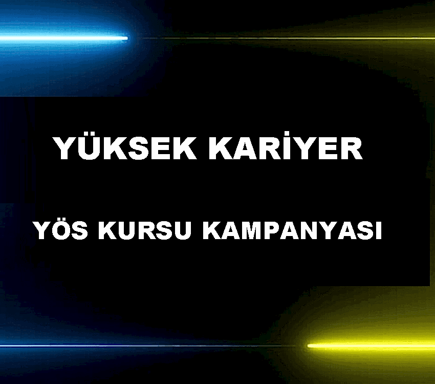 YÖS -2024 -2025 Sınav Dönemi için Erken Kayıt Avantajı /Early Registration Advantage for YÖS -2024-2025 Exam Term